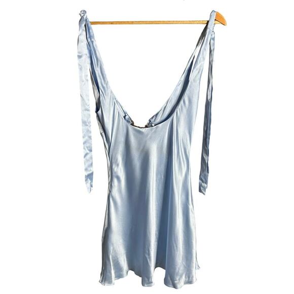 Fait Par Foutch Giselle Dress Baby Blue Size L NWT - Picture 5 of 7